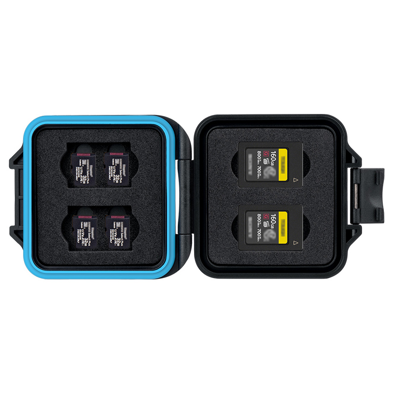  JJC Minneskortsfodral för 4xCF EXP Type A + 8xMicroSD