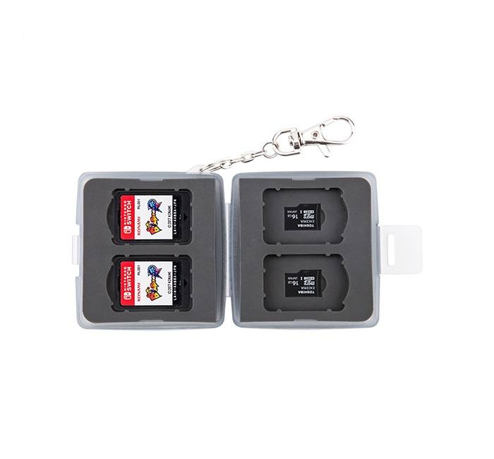  JJC Robust ask för minneskort 4xNS & 4xMSD