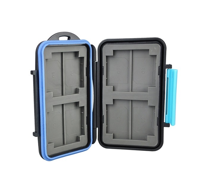  JJC Minneskortsfodral för 4xCF + 8xSD