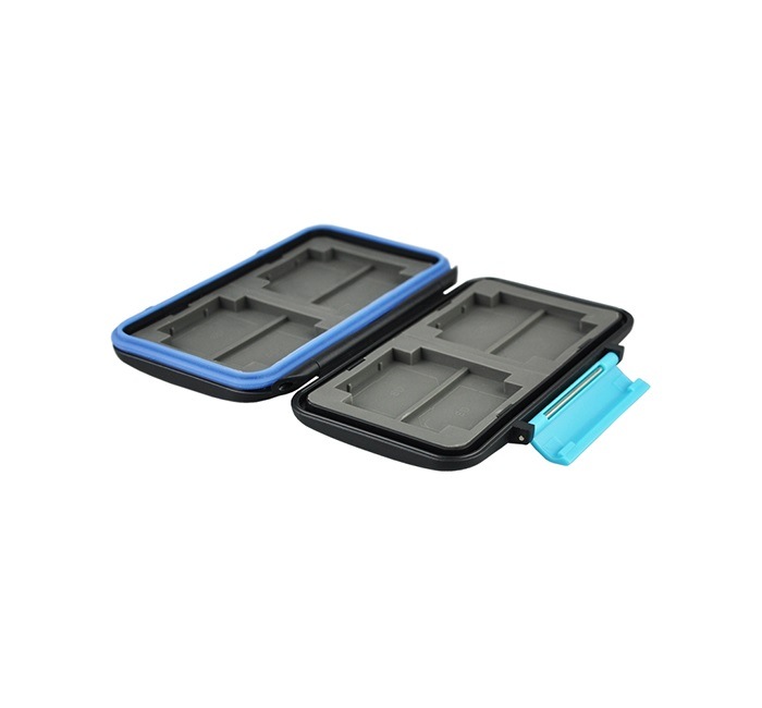  JJC Minneskortsfodral för 4xCF + 8xSD