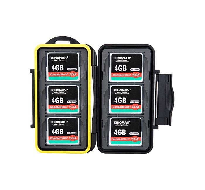  JJC Minneskortsfodral för 6xCF