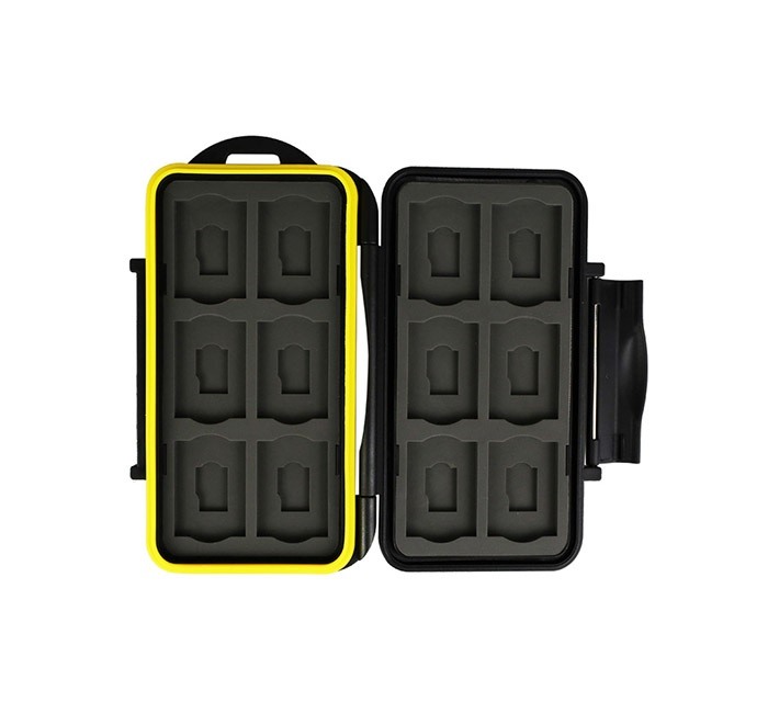  JJC Minneskortsfodral för 12xSD + 12xMicroSD