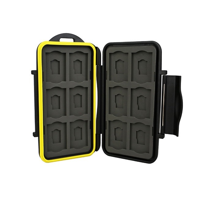  JJC Minneskortsfodral för 12xSD + 12xMicroSD