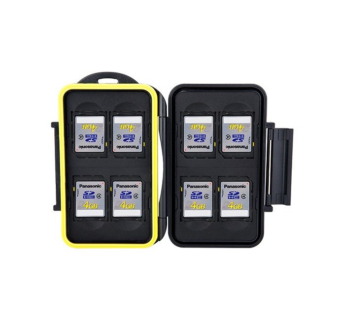  JJC Minneskortsfodral för 8xSD