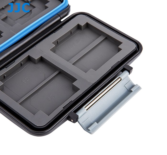  JJC Minneskortsfodral för 4xCF + 2xMicroSD + 3xSD + 3xXD + 3xMemoryStickProDuo