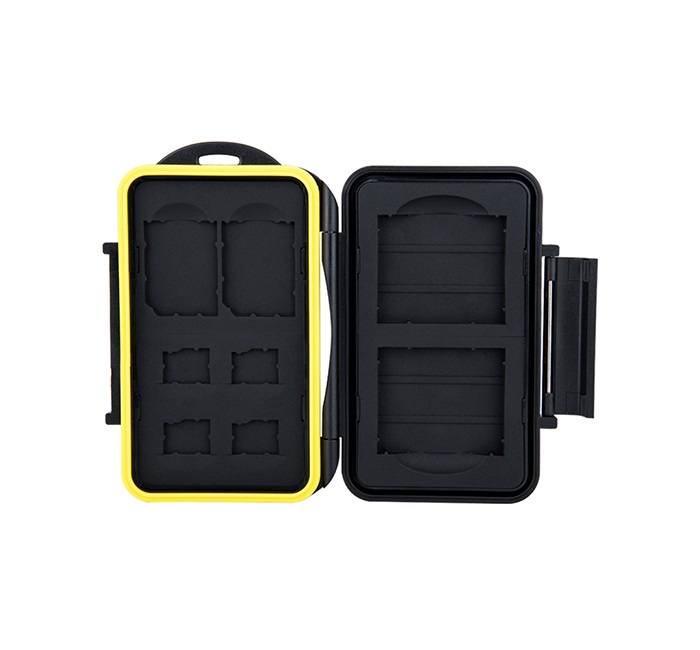  JJC Minneskortsfodral för 2xCF + 2xSD + 4xMicroSD