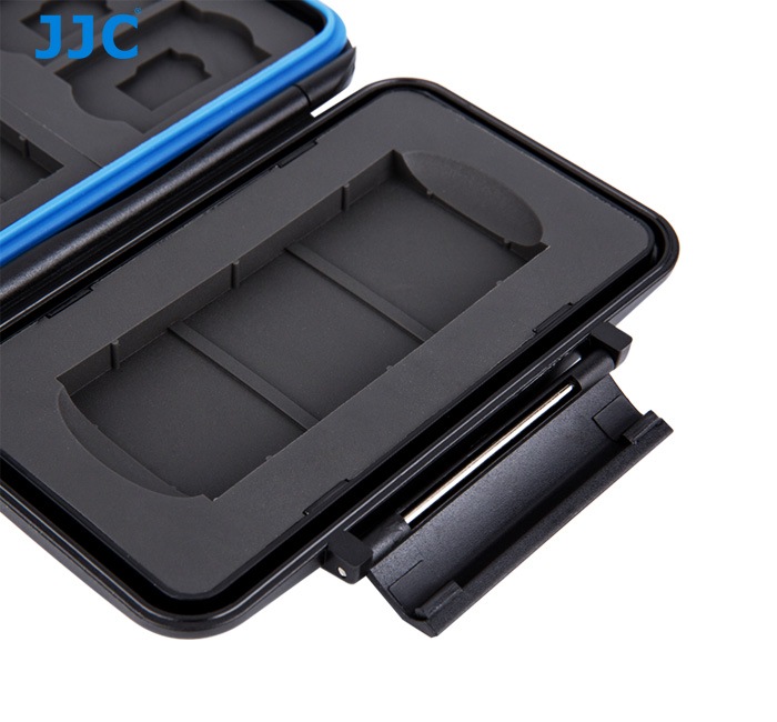  JJC Minneskortsfodral för 1xSXS + 1xCF + 2xx SD + 2xMSD