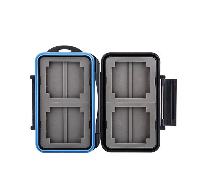  JJC Minneskortsfodral för 4xCF + 8xMemory Stick Pro Duo