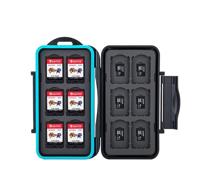  JJC Minneskortsfodral för 12xNS + 12xMSD