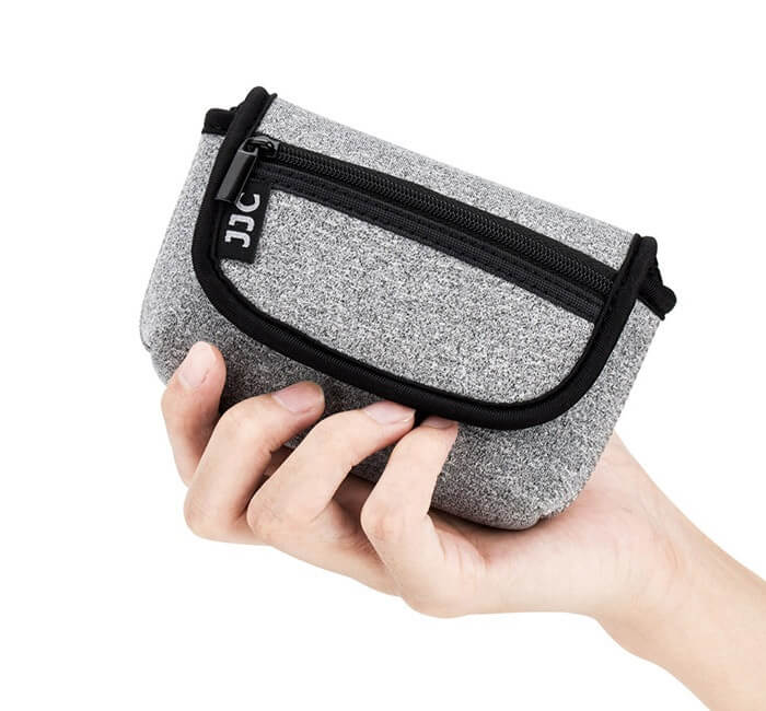  JJC kameraväska grå för kompaktkameror