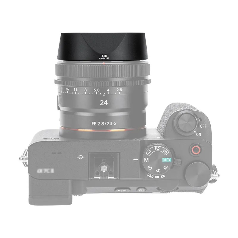  JJC Motljusskydd för Sony FE 24mm, 40mm & 50mm G-objektiv