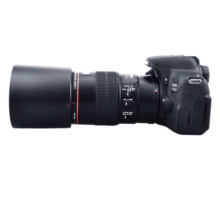  JJC Motljusskydd för Canon EF 100mm f/2.8L Macro IS USM motsvarar ET-73