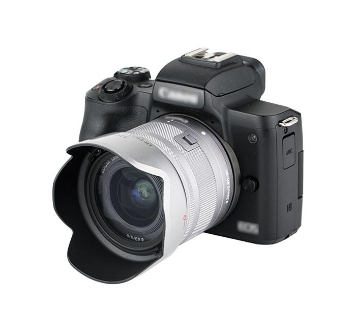  JJC Motljusskydd för Canon EF-M 15-45mm f/3.5-6.3 IS STM motsvarar EW-53 Kamda – nopea toimitus ja turvallinen verkkokauppa