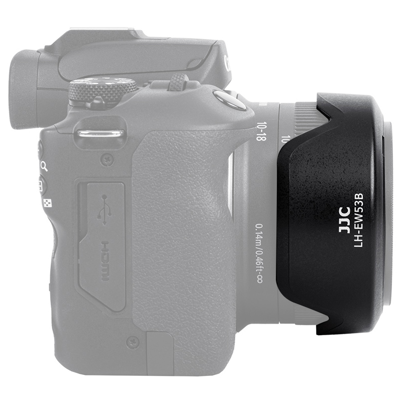  JJC Motljusskydd för Canon RF-S 10-18mm f/4.5-6.3 IS STM ersätter EW-53B