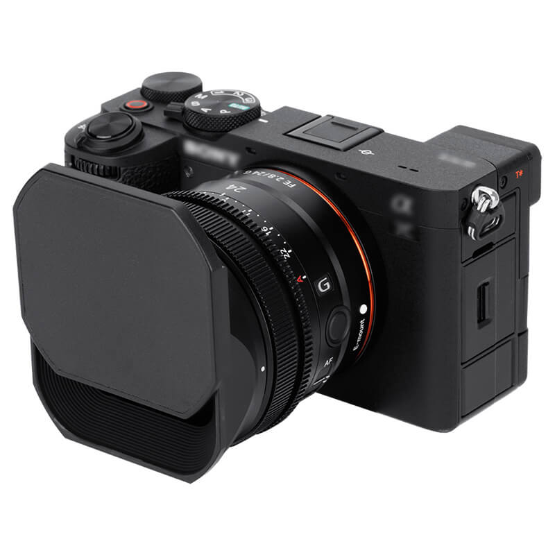  JJC Motljusskydd & lock for Sony FE 24mm f/2.8 G