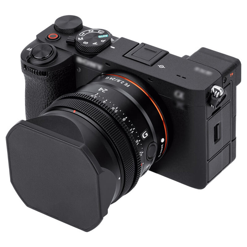  JJC Motljusskydd & lock for Sony FE 24mm f/2.8 G