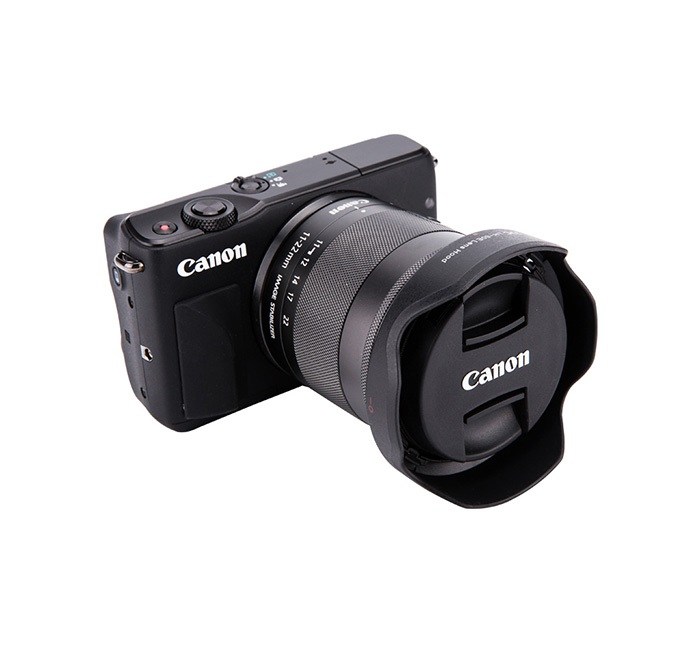  JJC Motljusskydd för Canon EF-M 11-22mm f/4-5.6 IS STM motsvarar EW-60E