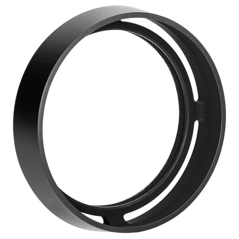 JJC Motljusskydd & objektivlock för Leica Q-Serien Q3 Q2 Q1 Svart