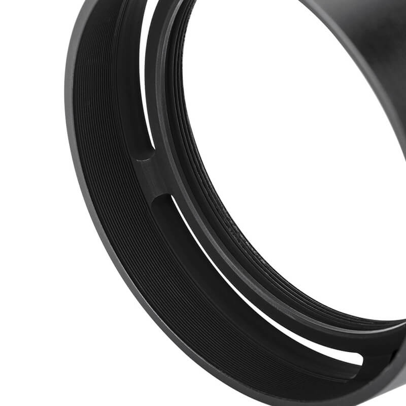  JJC Motljusskydd & objektivlock för Leica Q-Serien Q3 Q2 Q1 Svart