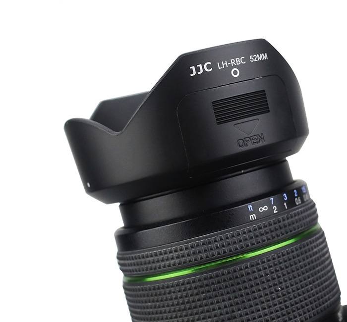  JJC Motljusskydd för Pentax smc DA 18-55mm F3.5-5.6 AL WR