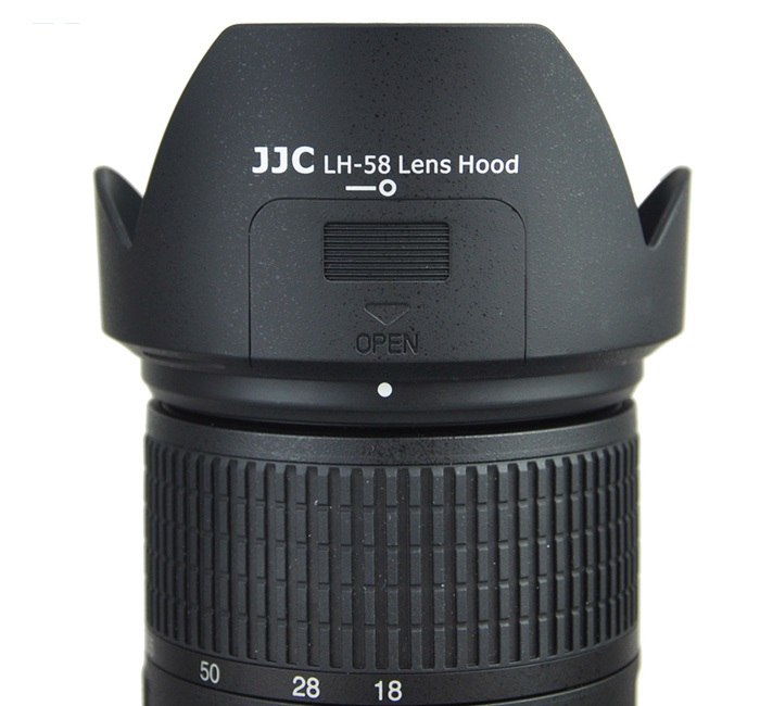  JJC Motljusskydd för AF-S DX Nikkor 18-300mm f/3.5-5.6G ED VR (HB-58)