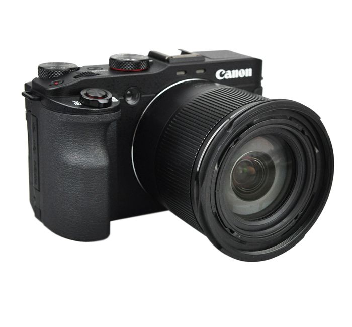  JJC Vastavalosuoja Canon G3 X / SX60 HS -kameralle, vastaa LH-DC100 & FA-DC67B