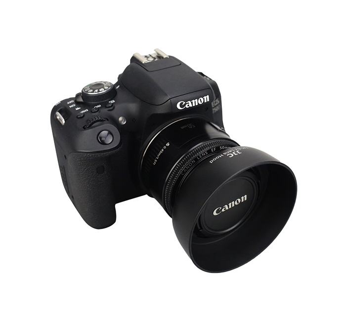  JJC Motljusskydd för Canon EF 50mm f/1.8 & f/1.8 II motsvarar ES-62