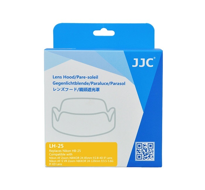  JJC Motljusskydd för Nikkor AF Zoom-Nikkor 24-85mm f/2.8-4D IF (HB-25)