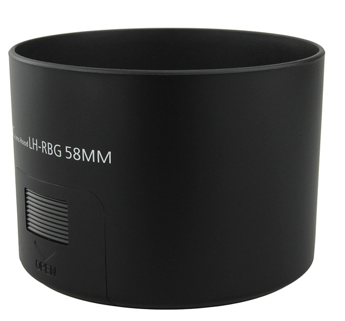  JJC Motljusskydd för Pentax SMCP-DA 55-300mm f/4-5.8 ED (LH-RBG 58mm)