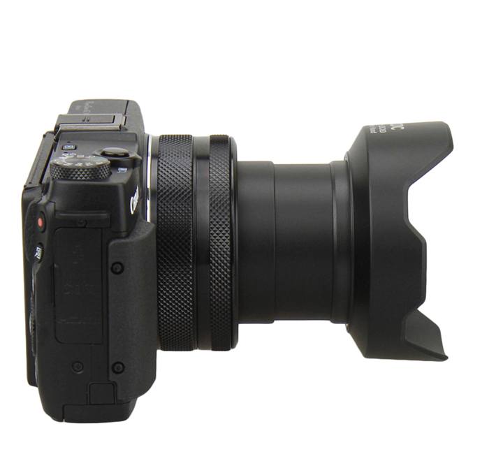  JJC Motljusskydd för Canon Powershot G1X motsvarar LH-DC80