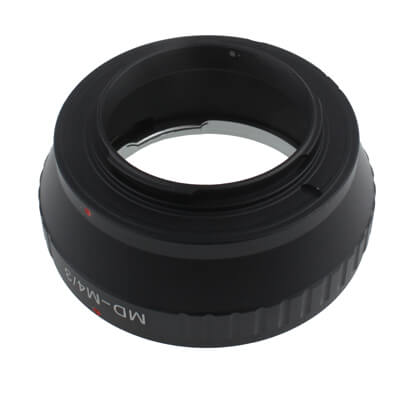  Objektivadapter till Minolta MD för Micro 4/3 kamerahus