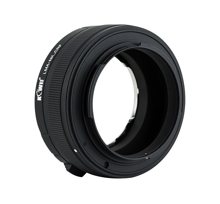  Kiwifotos Objektivadapter till Nikon F för Canon R kamerahus