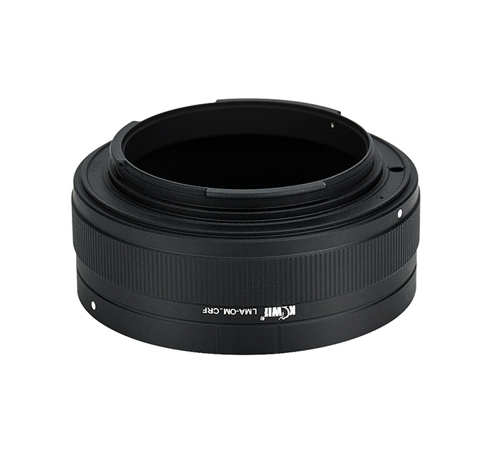  Kiwifotos Objektivadapter till Olympus OM för Canon R kamerahus