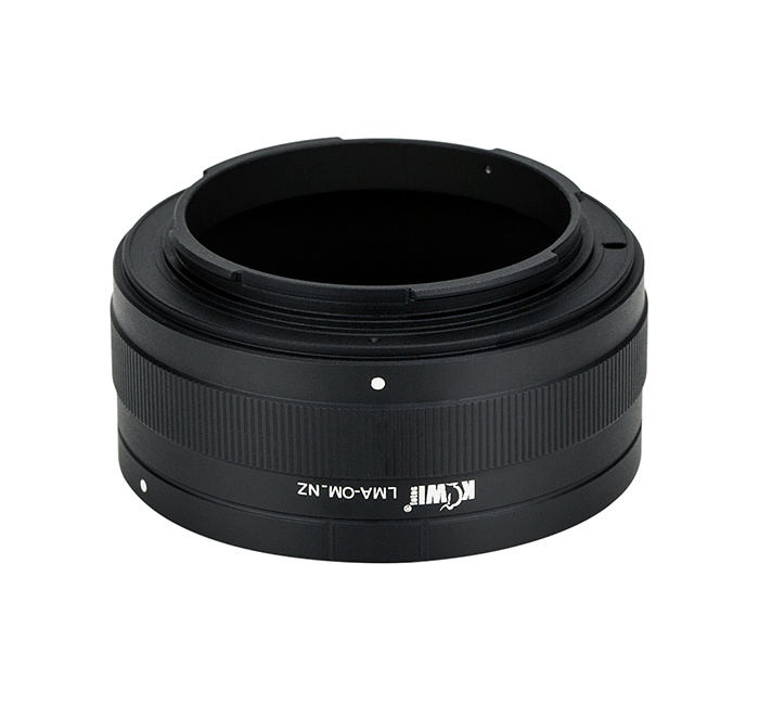  Kiwifotos Objektivadapter till Olympus OM för Nikon Z kamerahus