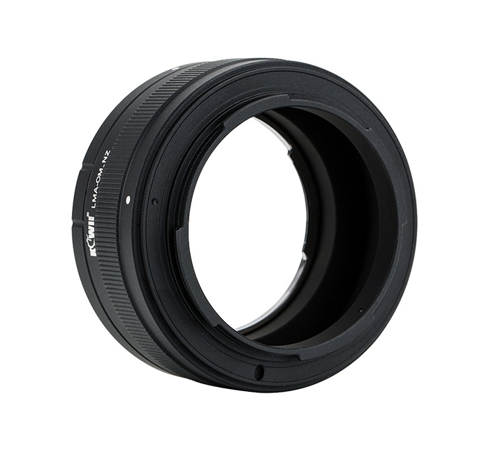  Kiwifotos Objektivadapter till Olympus OM för Nikon Z kamerahus