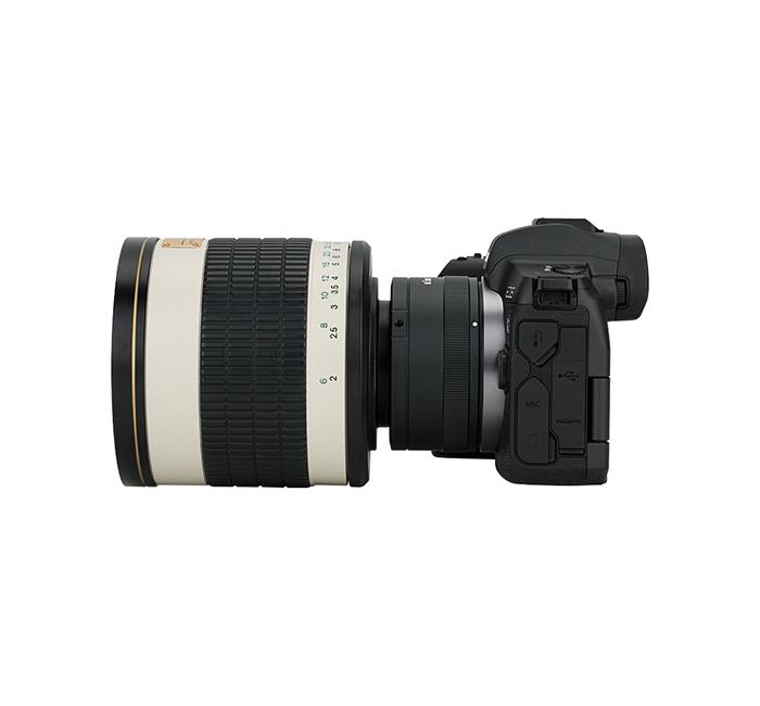  Kiwifotos Objektivadapter till T för Canon R kamerahus