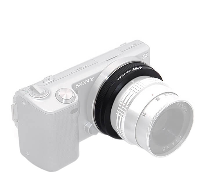  Kiwifotos Objektivadapter till M39 för Sony E kamerahus