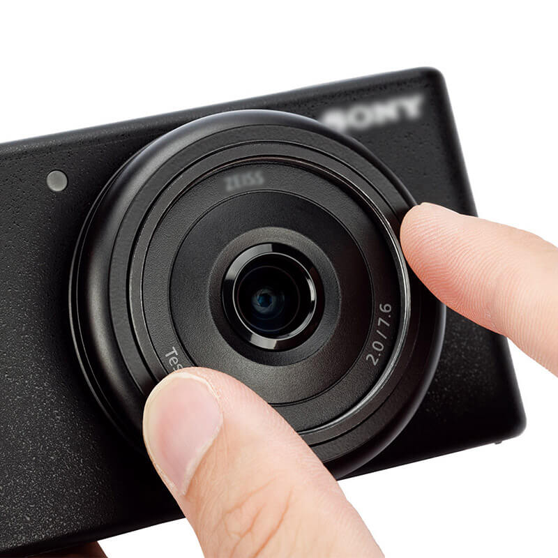  JJC Vridbart främre objektivlock för Sony ZV-1F