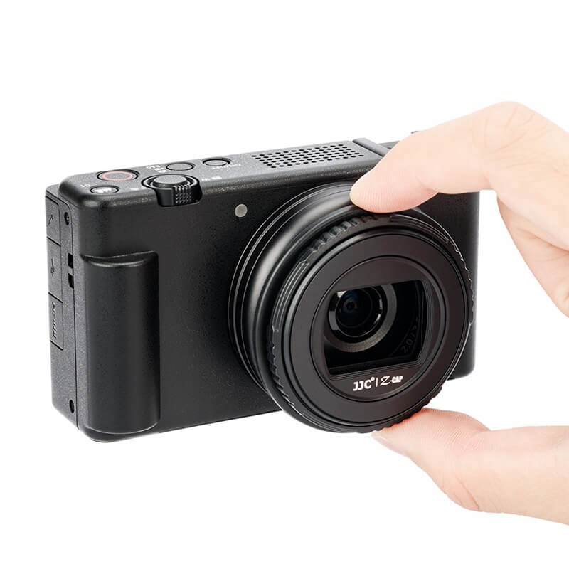  JJC Vridbart främre objektivlock för Sony ZV-1F