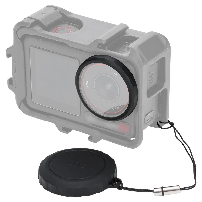  JJC Främre silikonobjektivlock för DJI Osmo Action 5 Pro, 4, 3