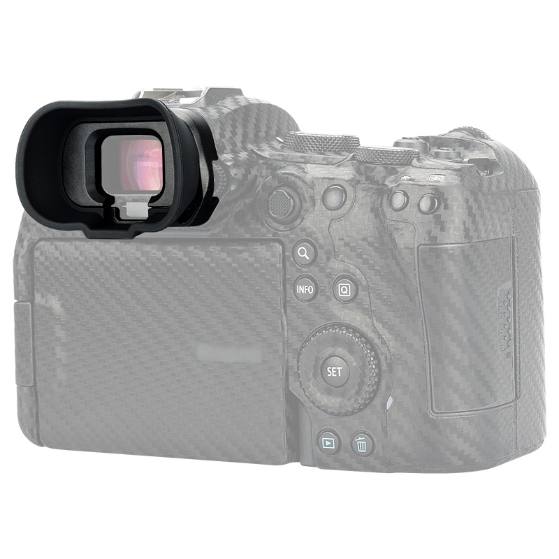  Kiwifotos Ögonmussla lång för Canon EOS R6 Mark II, R5C, R5, R6