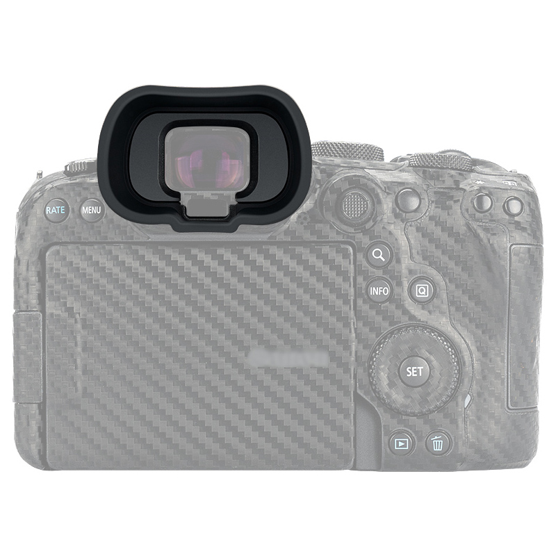  Kiwifotos Ögonmussla lång för Canon EOS R6 Mark II, R5C, R5, R6