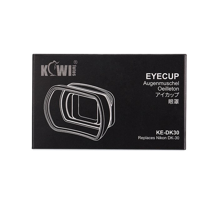  Kiwifotos Ögonmussla lång för Nikon Z50 ersätter DK-30