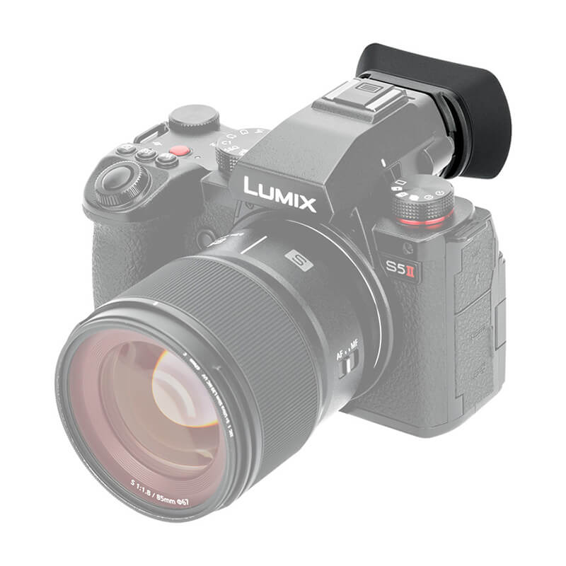  Kiwifotos pitkä silmäsuppilo Panasonic Lumix S5 II / S5 IIX -kameroille