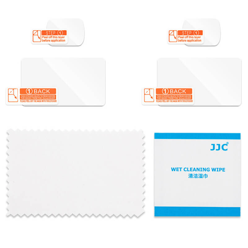  JJC Skärmskydd 2st för Osmo Pocket 3 optiskt glas 9H