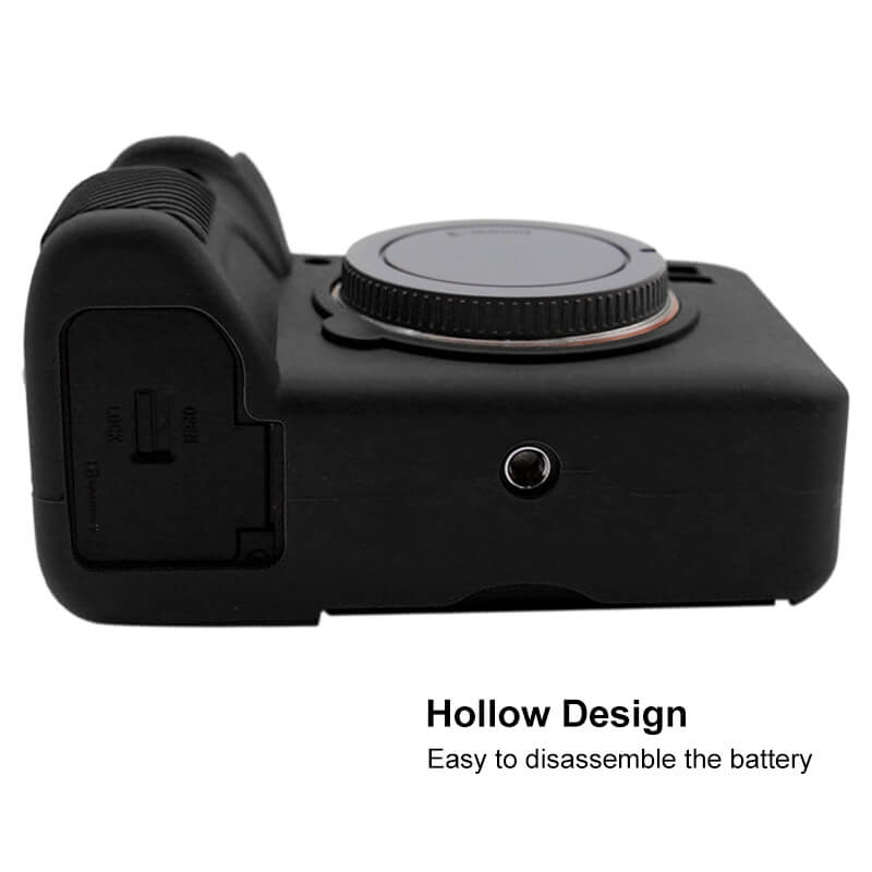  Puluz silikonfodral för Sony ILCE-9M2 / Alpha 9 II