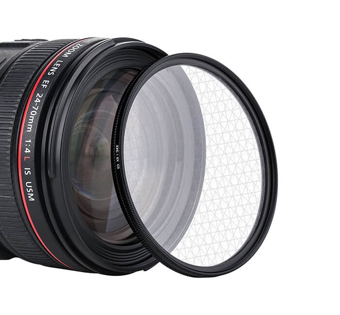  JJC tähtisuodin 8x – luo kimaltelevia valotehosteita