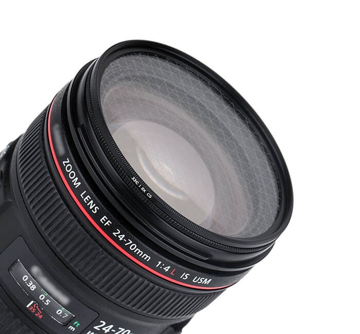  JJC tähtisuodin 8x – luo kimaltelevia valotehosteita