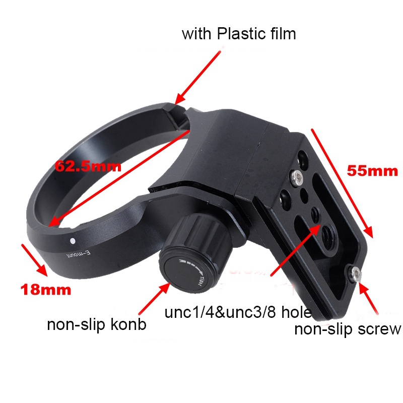  iShoot Stativfäste för Sony FE 135mm f/1.8 GM med flera