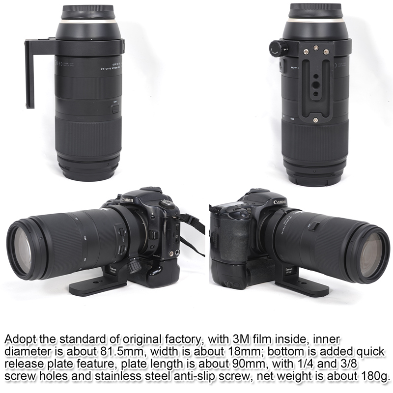  iShoot Stativfäste för Tamron 100-400mm f/4.5-6.3 Di VC USD A035